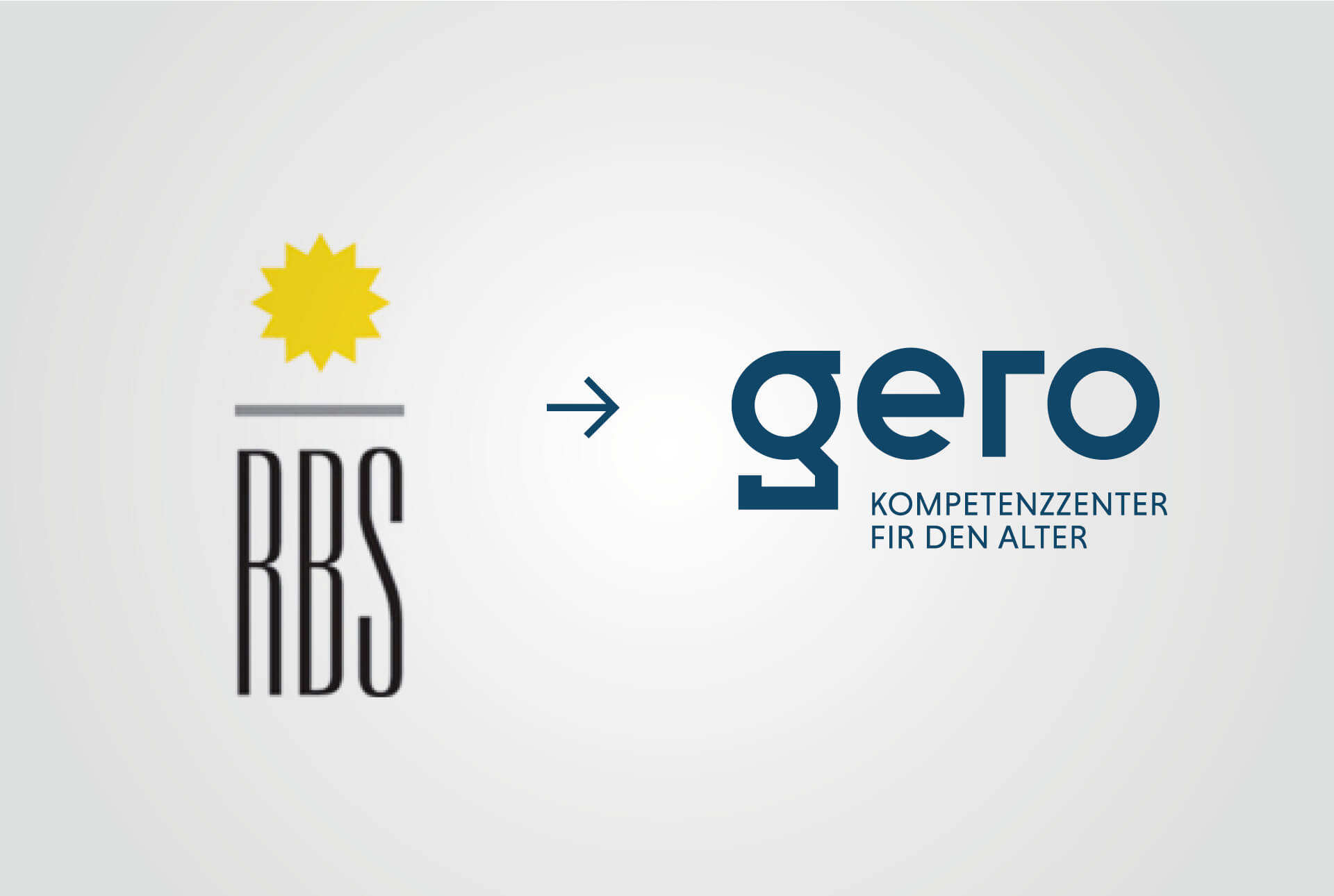 Image représentant les deux logos : celui d'RBS (ancien nom de la structure) et celui de Gero