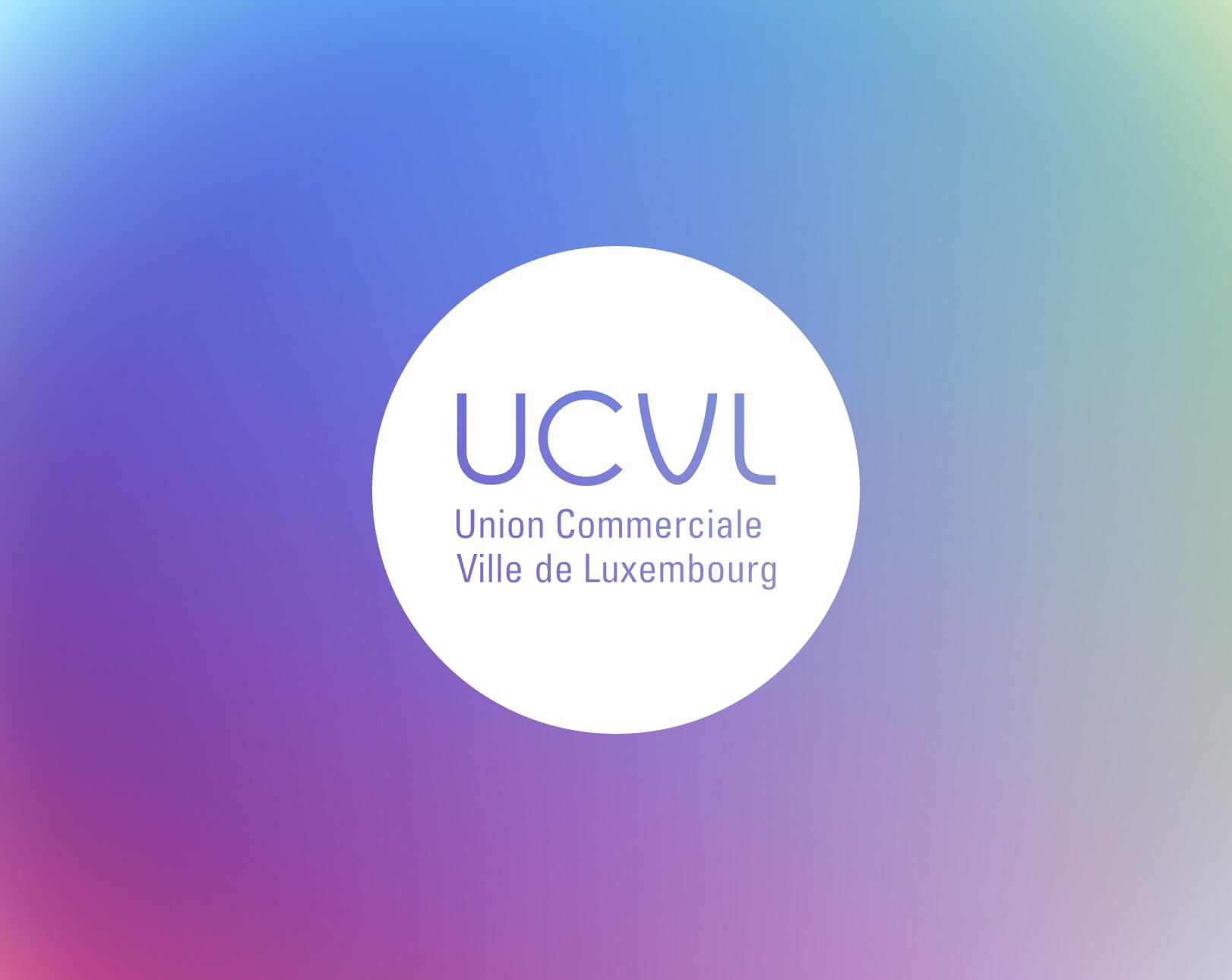 Mise en situation du logo de l'UCVL dans l'univers visuel réalisé pour l'invitation à l'AG et au rapport d'activité