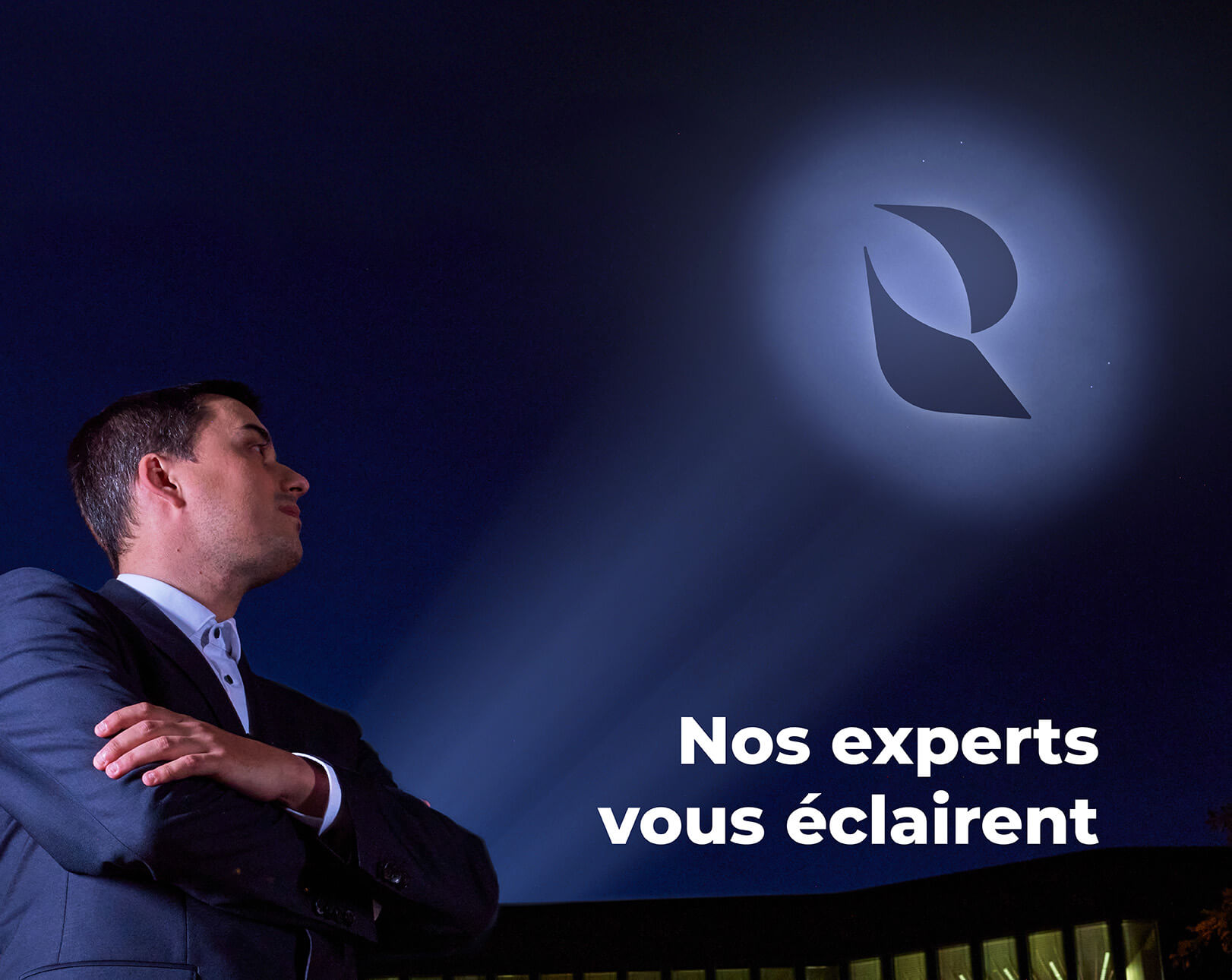 Visuel clé de la campagne Raiffeisen, nos experts vous éclairent