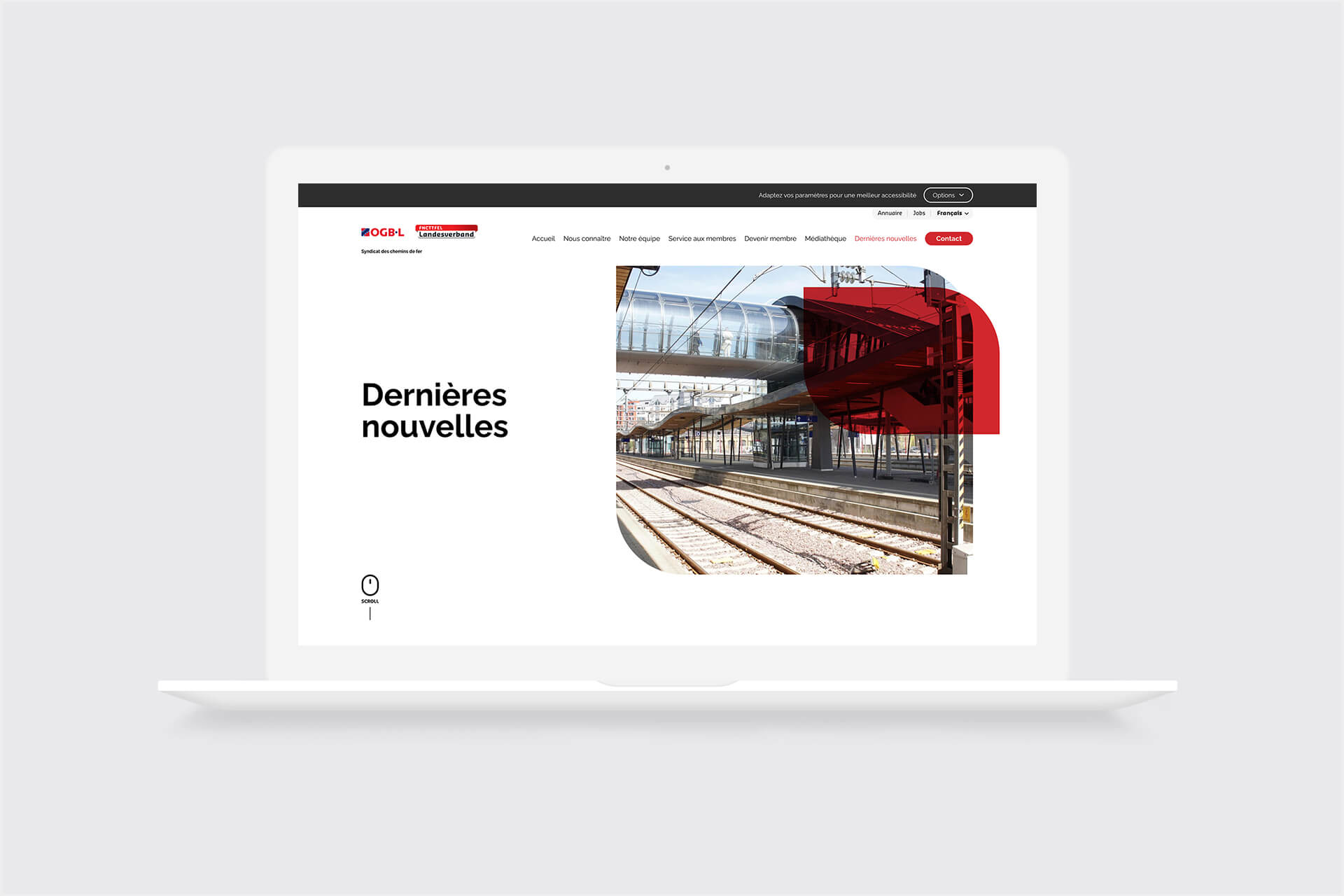 Actualités du site FNCTTFEL (syndicat de chemin de fer au Luxembourg)
