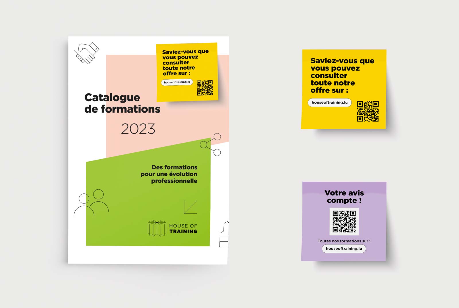 Catalogues des formations de la House of Training